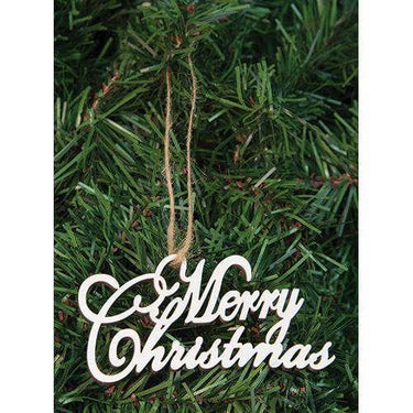 24/Box, Merry Christmas Orns. - The Fox Decor